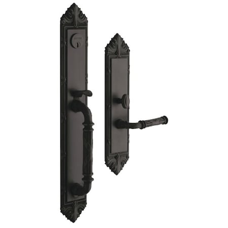 Baldwin Double Cylinder Entry Handlesets Oil Rubbed Bronze 6952.102.RDBL